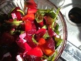 Beet & Arugula Lunch Salad