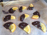 Chocolate-Covered Candied Oranges