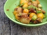 Fava Beans with Tomatoes and Toasted Bread