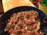 Watermelon Feta Quinoa Salad