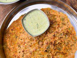 Akki Roti with Edamame Beans