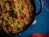 Baingan Bartha- Smoky Mashed Eggplant