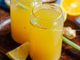 Barley Lemonade with Orange & Ginger