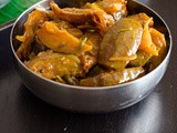Brinjal Capsicum Curry Recipe