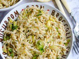 Brussels Sprouts Pasta With Lemon- Vegan