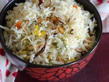 Capsicum Pulao – Easy Bell Pepper Rice