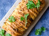 Cheesy Garlic Herb Pull Apart Bread Recipe