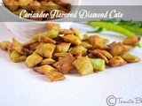 Coriander Diamond Cuts Recipe| Diwali Snack Recipes