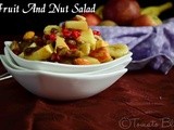 Fruit And Nut Salad Recipe| Salad Recipes| Dessert Recipes