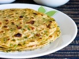 Green Garlic Paratha Recipe| Easy Flatbread Recipes