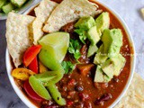 Instant Pot Sweet Potato Black Bean Chili