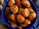 Jodhpuri Aloo - Rajastani Baby Potato Curry