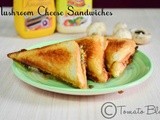 Mushroom Cheese Sandwich Recipe| Sandwich Recipes