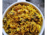 Mushroom Dum Biriyani Recipe +Video