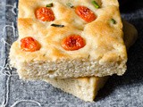 No Knead Whole Wheat Focaccia Recipe