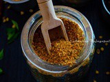 Rasam Powder- How to make Rasam Podi at home