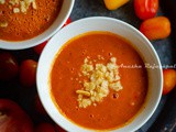 Raw Vegan Gazpacho - Vegan Tomato Gazpacho