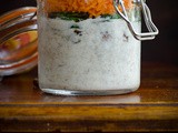 Savory Millet Parfait In a Jar
