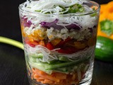 Spring Roll Salad In a Jar