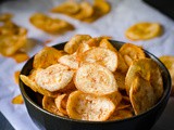 Vazhakkai Chips -Raw Banana Chips Recipe