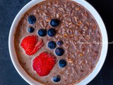 Vegan Chocolate Overnight Oats