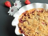 Crumble di mele e fragole