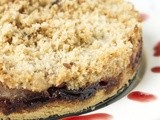 Crumble di prugne e pere