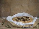 Galette di farro con cipolle caramellate e Gruyère