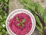 Hummus di barbabietola rossa