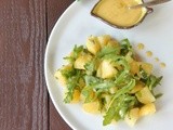 Insalata di patate e rucola