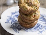 Muffin di zucchine e feta