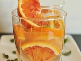 San Pellegrino Blood Orange Mojitos