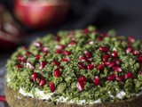 Torta di spinaci e melograno