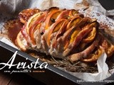 Arista con pancetta ed arance per airc