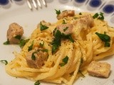 Carbonara di tonno