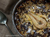 Clafoutis alle pere e cioccolato