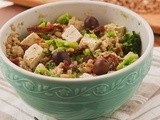 Insalata di farro vegan