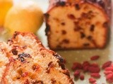 Plumcake al limone con bacche di goji