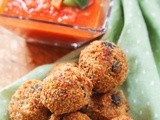 Polpette di spada con gazpacho e una serata diversa