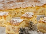 Ewelina's apple pie with custard