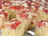 Yoghurt Cake with Strawberries