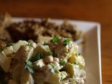 Chickpea and Potato Salad (and homemade cashew mayonnaise)