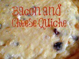 Bacon and Cheese Quiche