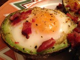 Baked Eggs in Avocado