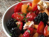 Cantaloupe Berry Salad