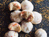 Cherry Pecan Snowball Cookies