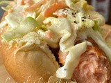 Crunchy Coleslaw Hot Dogs