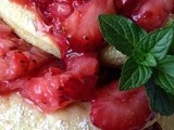 #Driscollsberry and @ strawshort....Strawberry Sourdough Shortcake