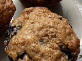 Fresh Blueberry Bran Muffins