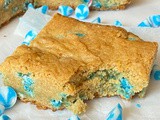 “Frozen” Vanilla Chip Blondies